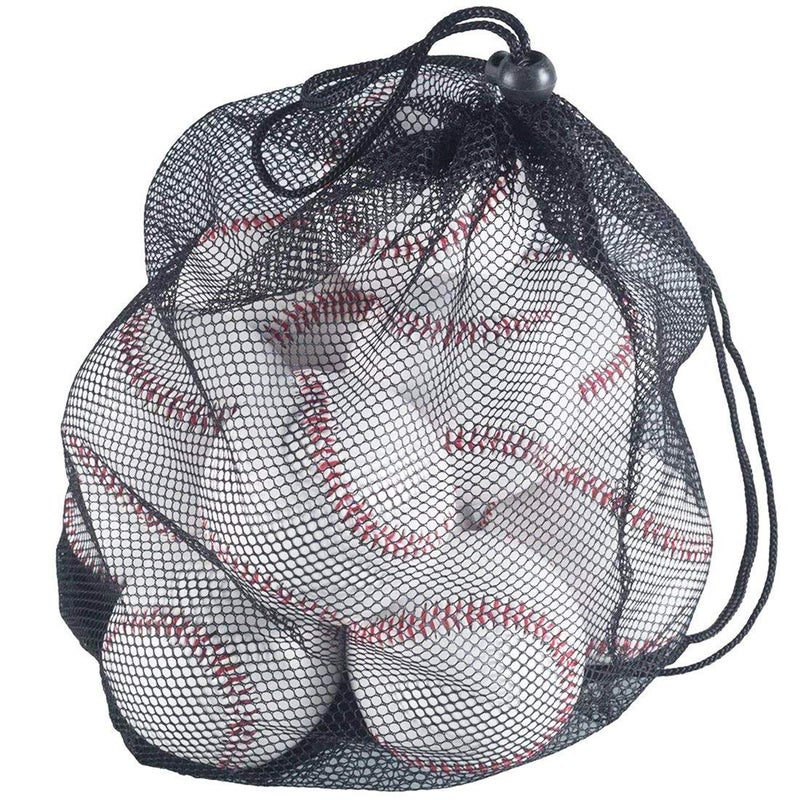 Tebery 12 Pack Standard Size T-Ball Training Baseballs, Reduced Impact Kids Safety Baseball, Unmarked & Soft Practice Baseballs for League Play, Pitching, Hitting, Batting, Fielding, Autograph - Image 1